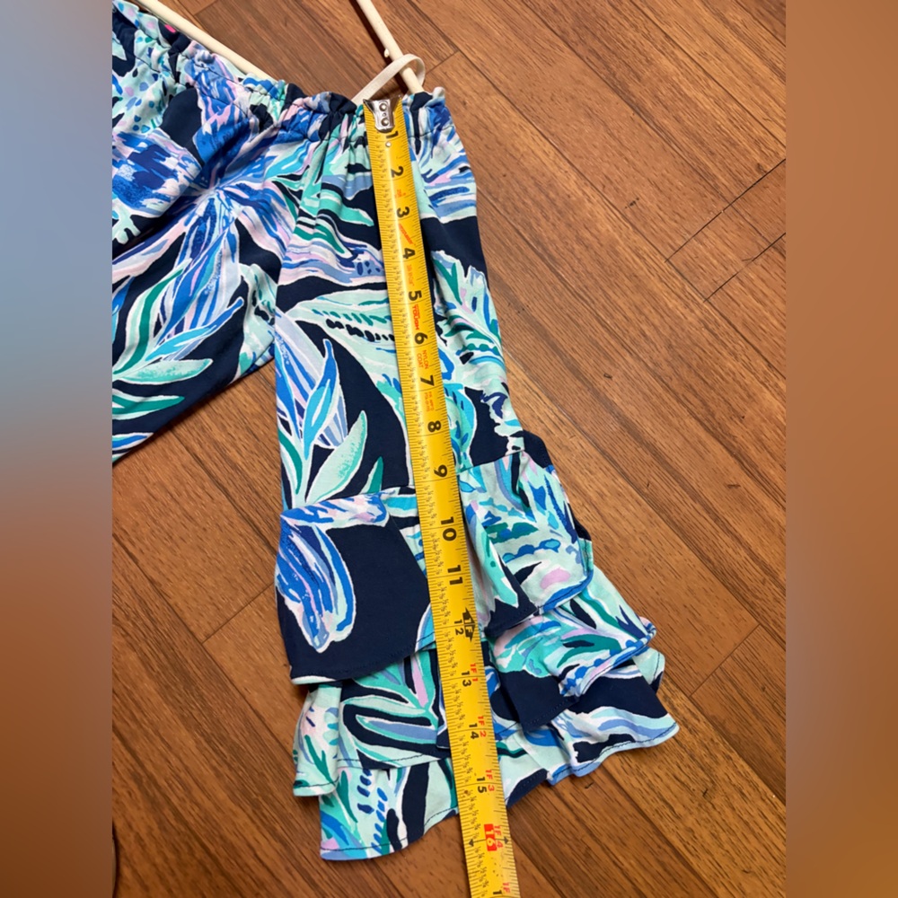 Lilly Pulitzer Calla Off The Shoulder Romper Size Women's Size XS Multicolor - Picture 5 of 7